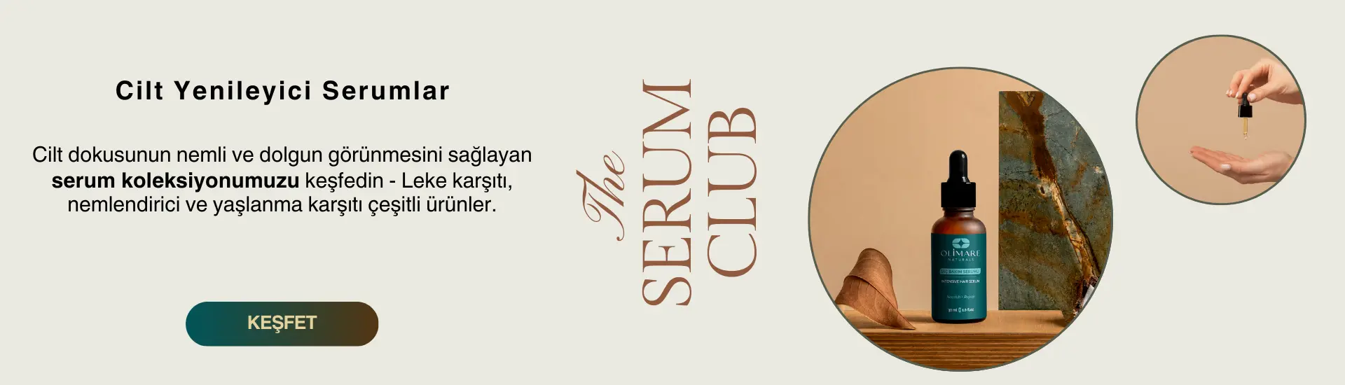 Olimare Naturals Cilt Bakım Serumları